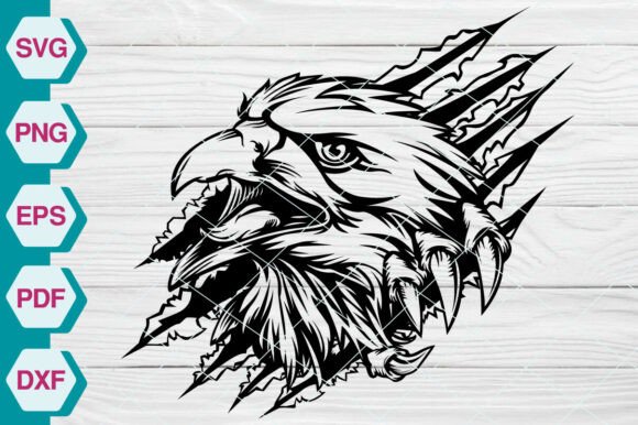 Eagle Claw Scratch SVG EP444 Graphics