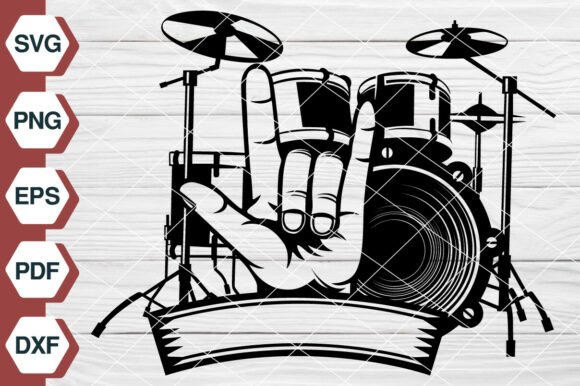 Funny Gift Drum Set SVG – EP496 Review