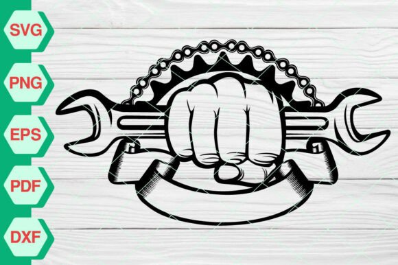 Repair Tools SVG: Graphics for Mechanic Branding
