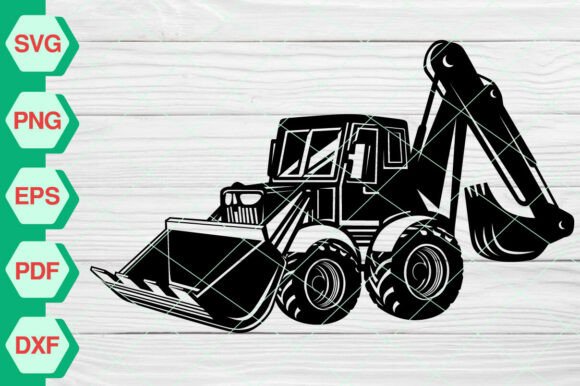 Tractor SVG, Tractor Silhouette EP455