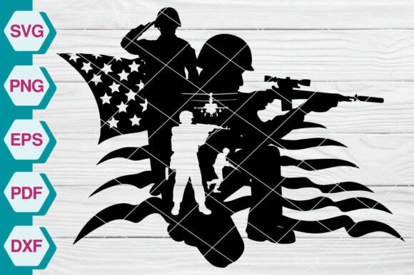 US Soldier SVG, Military SVG EP419